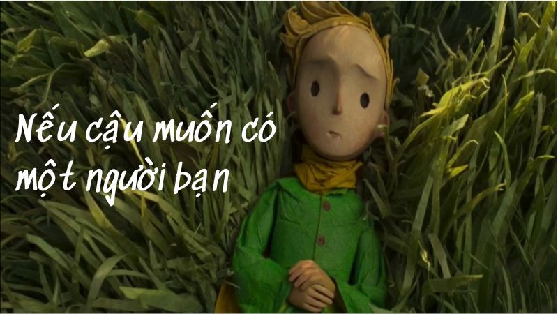 Hoàng tử bé cô đơn trên hành tinh nhỏ của mình, khao khát tìm kiếm những người bạn thật sự.