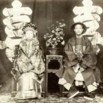 Ảnh cưới Tăng Kỷ Phân, con gái Tăng Quốc Phiên, quan đại thần nhà Thanh, thể hiện sự giàu sang và địa vị xã hội thời bấy giờ.
