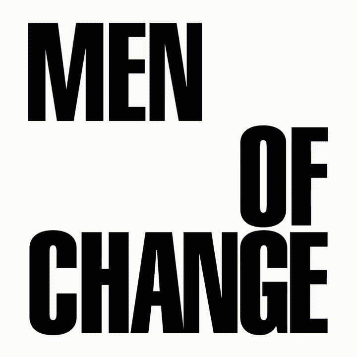 Ảnh động giới thiệu triển lãm Men of Change, thể hiện sự chuyển động và biến đổi không ngừng của những người đàn ông có tầm ảnh hưởng.