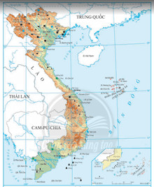 Bản đồ phân bố khoáng sản Việt Nam thể hiện sự đa dạng tài nguyên