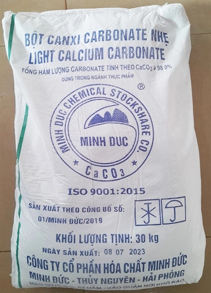 Bột đá CaCO3 chất lượng cao, ứng dụng rộng rãi trong sản xuất và đời sống.