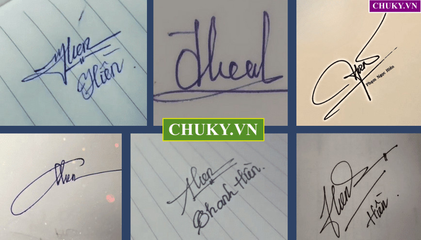Các mẫu chữ ký tên Hiền với phong cách đa dạng, từ đơn giản đến phức tạp, phù hợp với nhiều cá tính và sở thích khác nhau.
