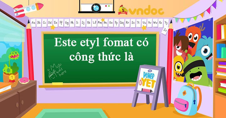 Công thức cấu tạo của etyl fomat là HCOOC2H5, cho thấy liên kết giữa gốc fomat và gốc etyl.