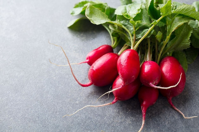 Củ cải radish tươi ngon, giàu dinh dưỡng