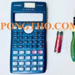 Hình ảnh máy tính Casio FX-580VN X với màn hình hiển thị rõ nét