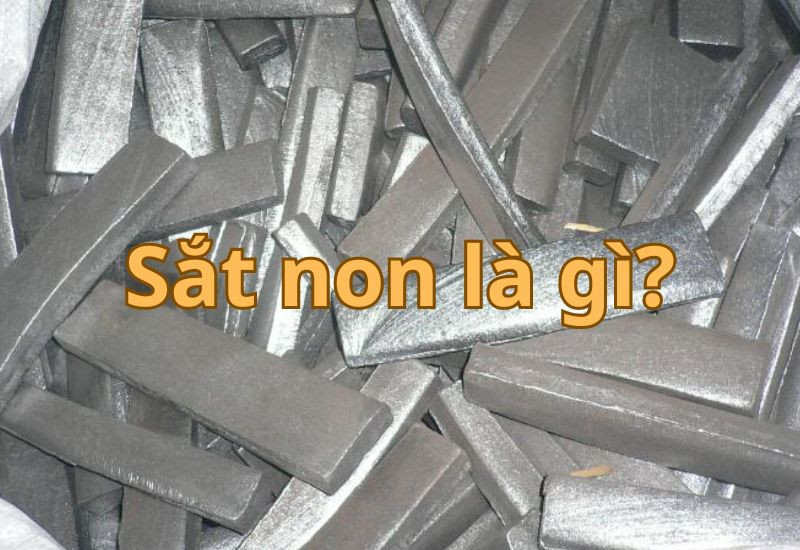 Hình ảnh minh họa khái niệm sắt non