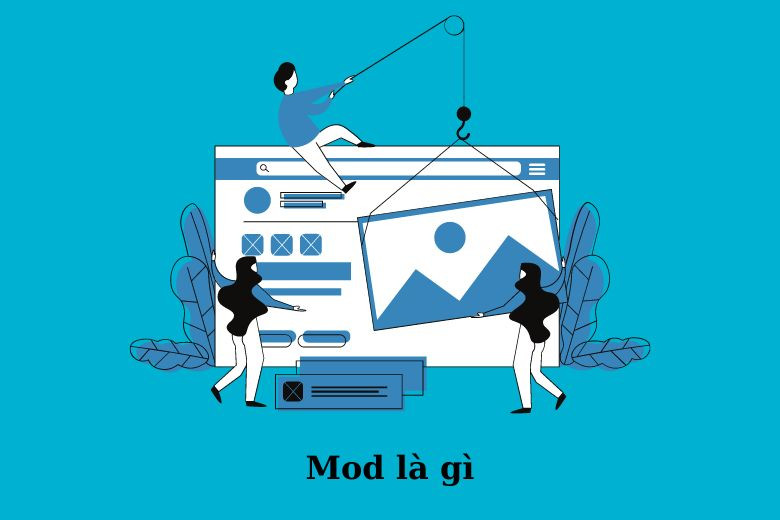 Hình ảnh minh họa một diễn đàn trực tuyến, thể hiện vai trò của Mod trong việc quản lý và điều hành.
