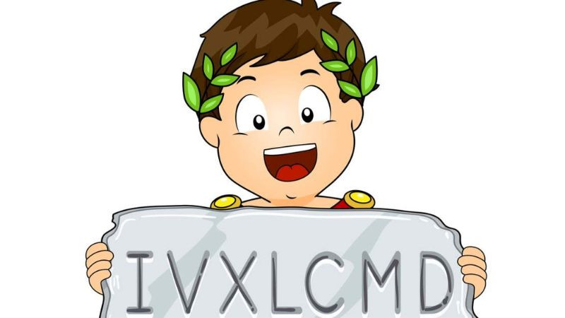 Hình ảnh tổng kết bài học về số La Mã, khuyến khích học sinh tiếp tục khám phá và học hỏi
