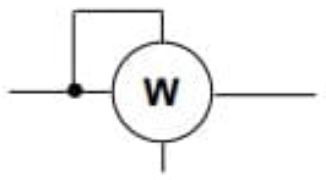 Ký hiệu watt kế trong sơ đồ điện công nghiệp
