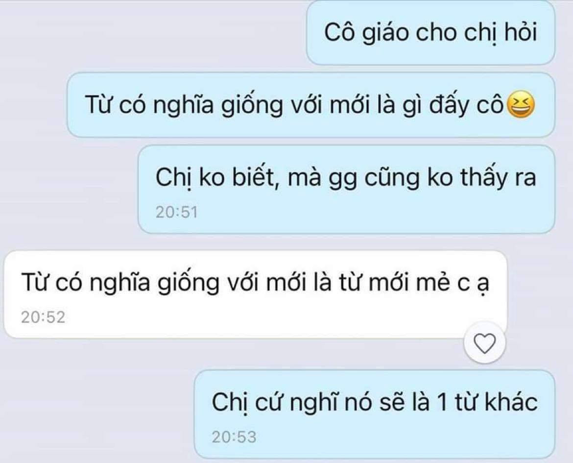 Minh họa bài tập tìm từ đồng nghĩa
