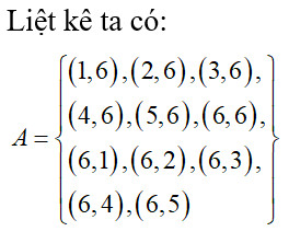 Phân tích xác suất gieo xúc xắc 2 lần và tính toán biến cố
