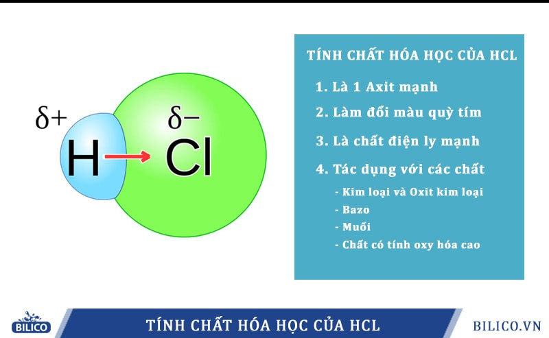 Phản ứng hóa học giữa kim loại và axit clohidric (HCl) tạo thành muối clorua và khí hidro