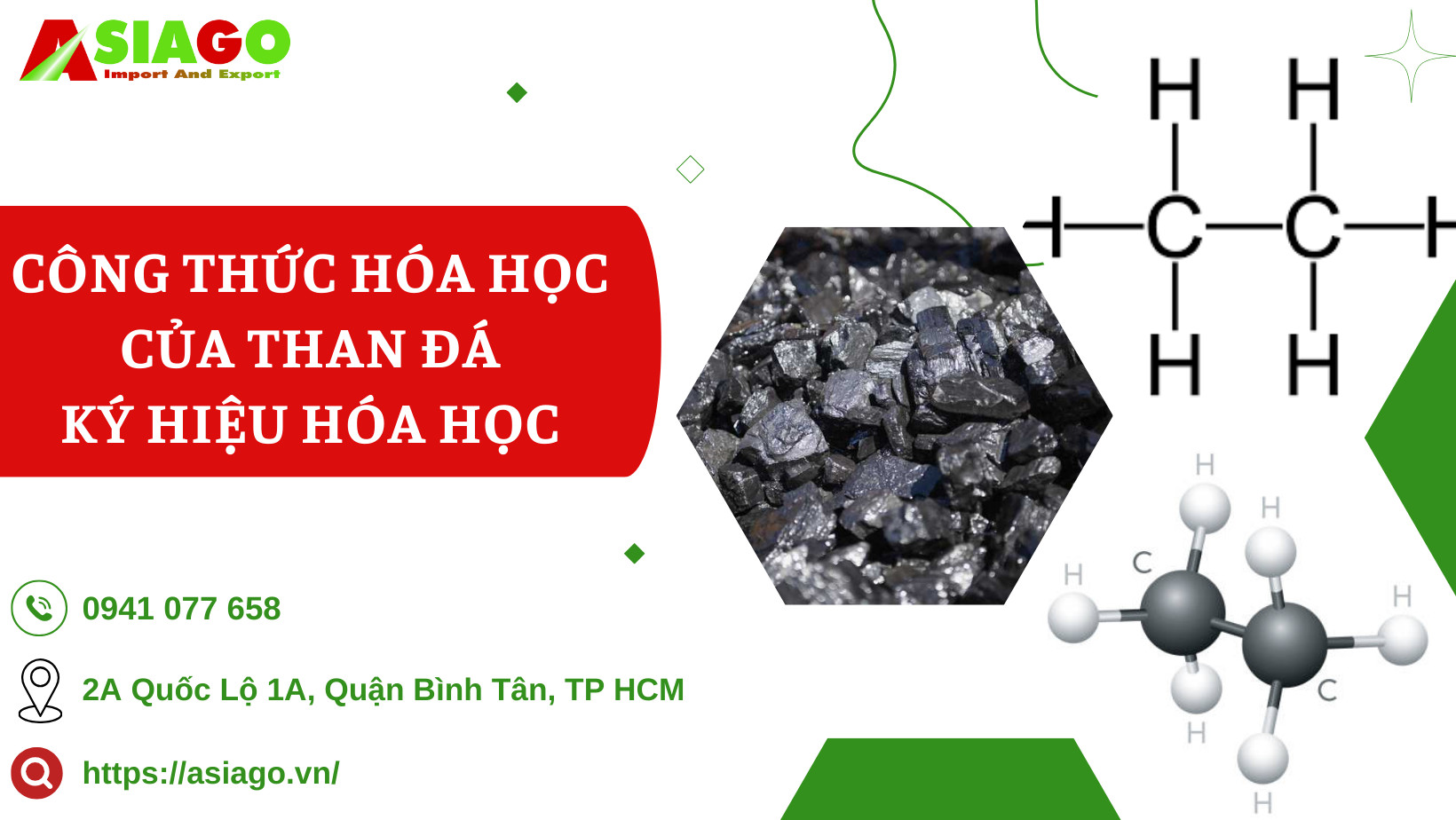 Thành phần hóa học cơ bản của than đá