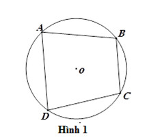 Tứ giác ABCD nội tiếp đường tròn tâm O