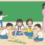ước lượng diện tích bảng lớp theo mét vuông