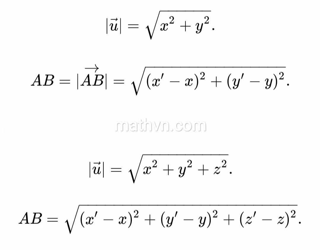 Vecto u(x, y) trong mặt phẳng Oxy